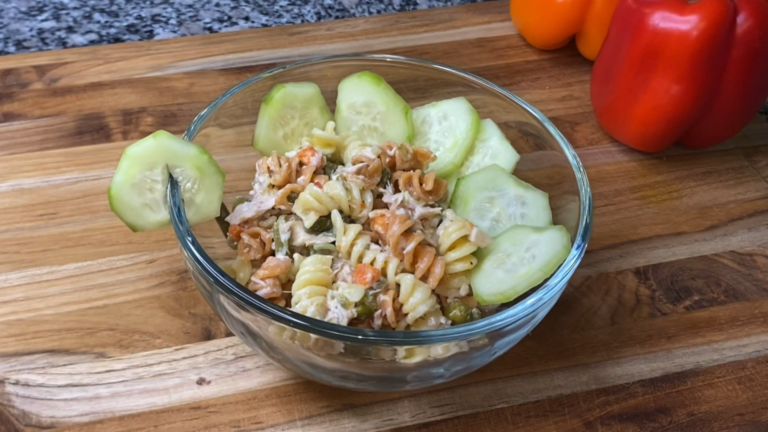 4 INGREDIENTS PASTA SALAD