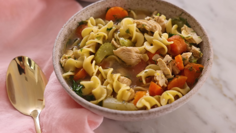 Easy Chicken Noodle Soup Recipe