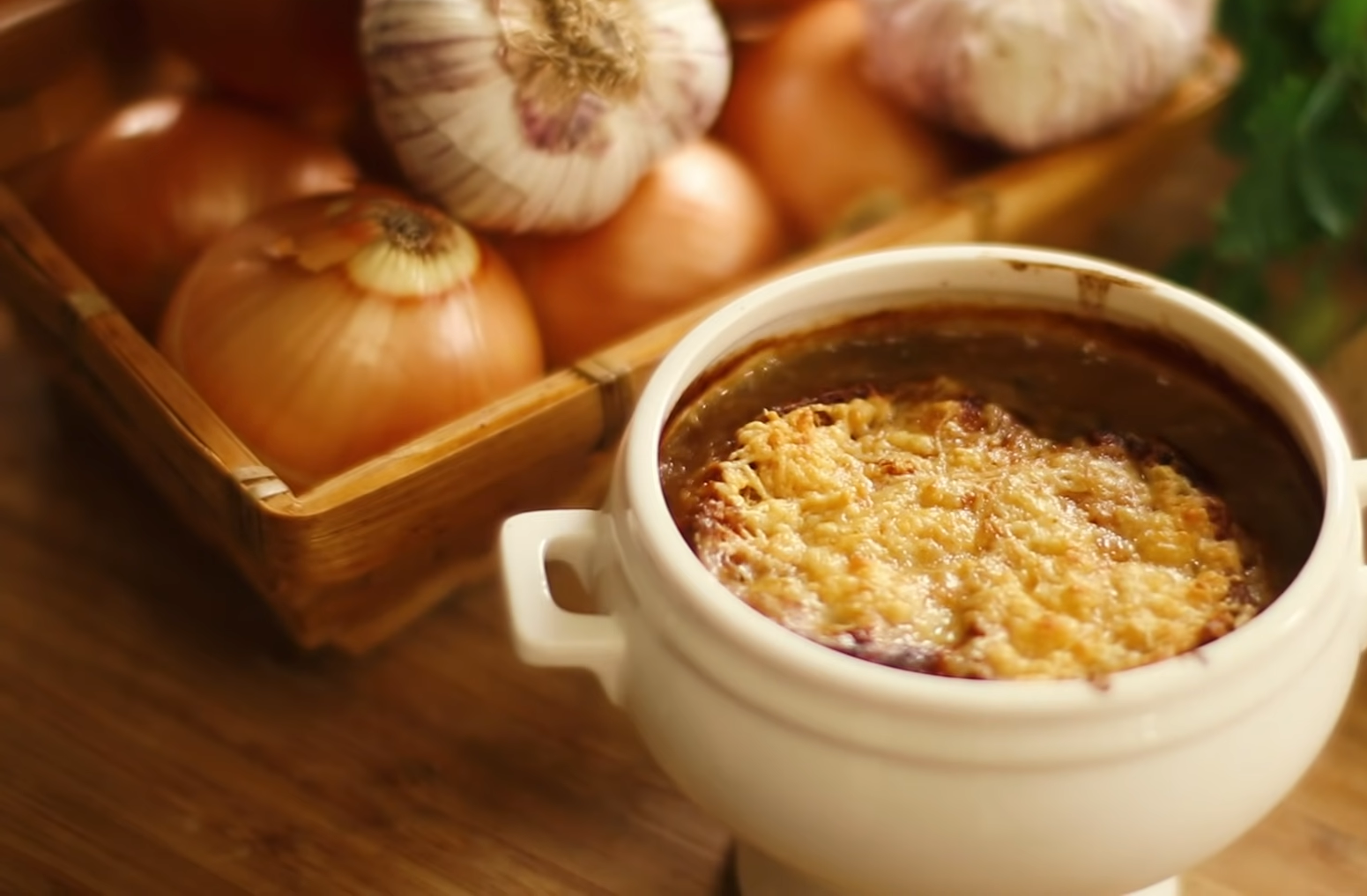 vegetarian french onion soup