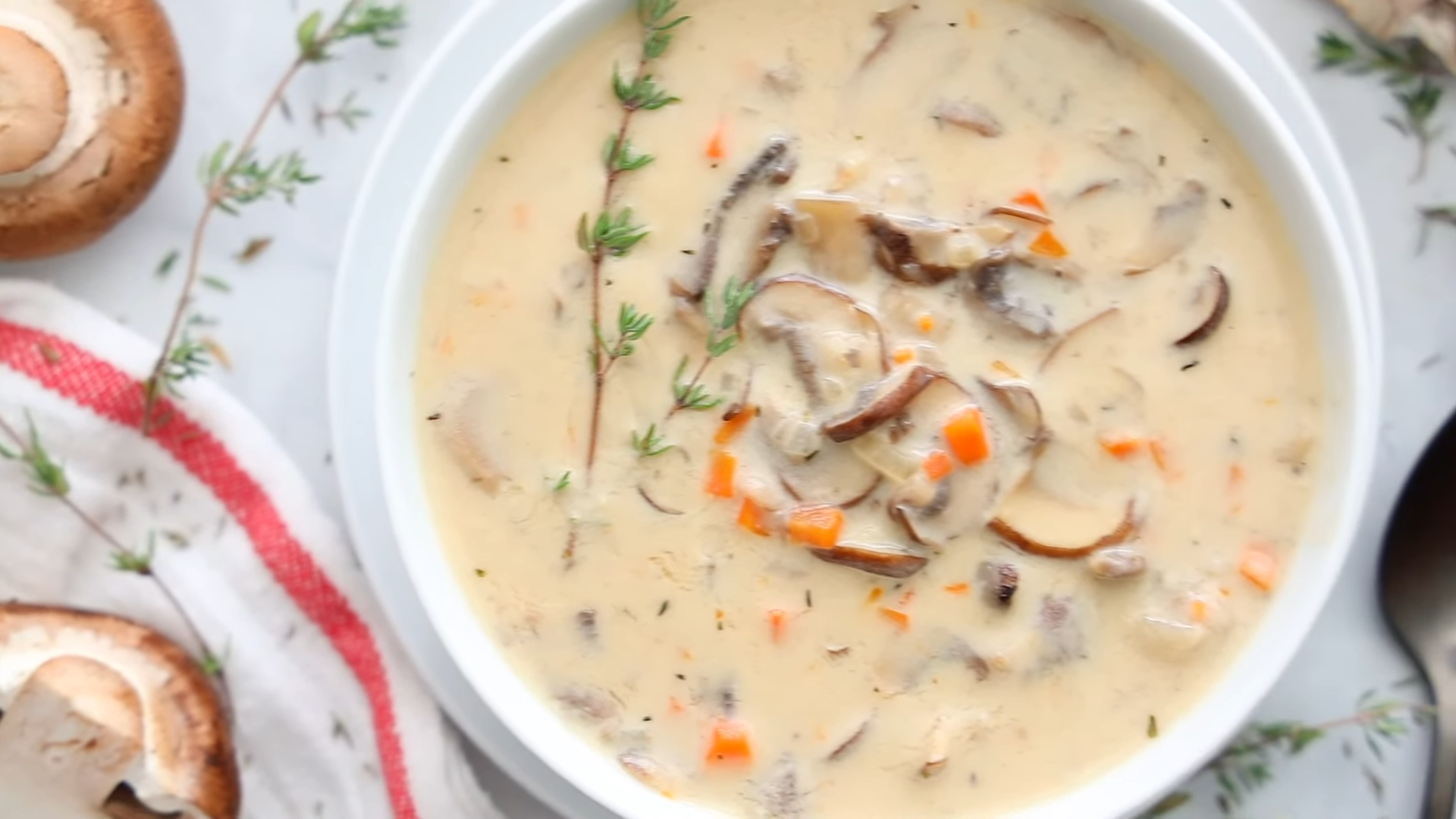 Easy Cream of Mushroom Soup