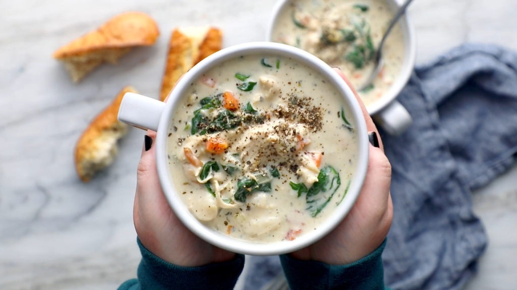 Easy Crockpot Chicken Gnocchi Soup