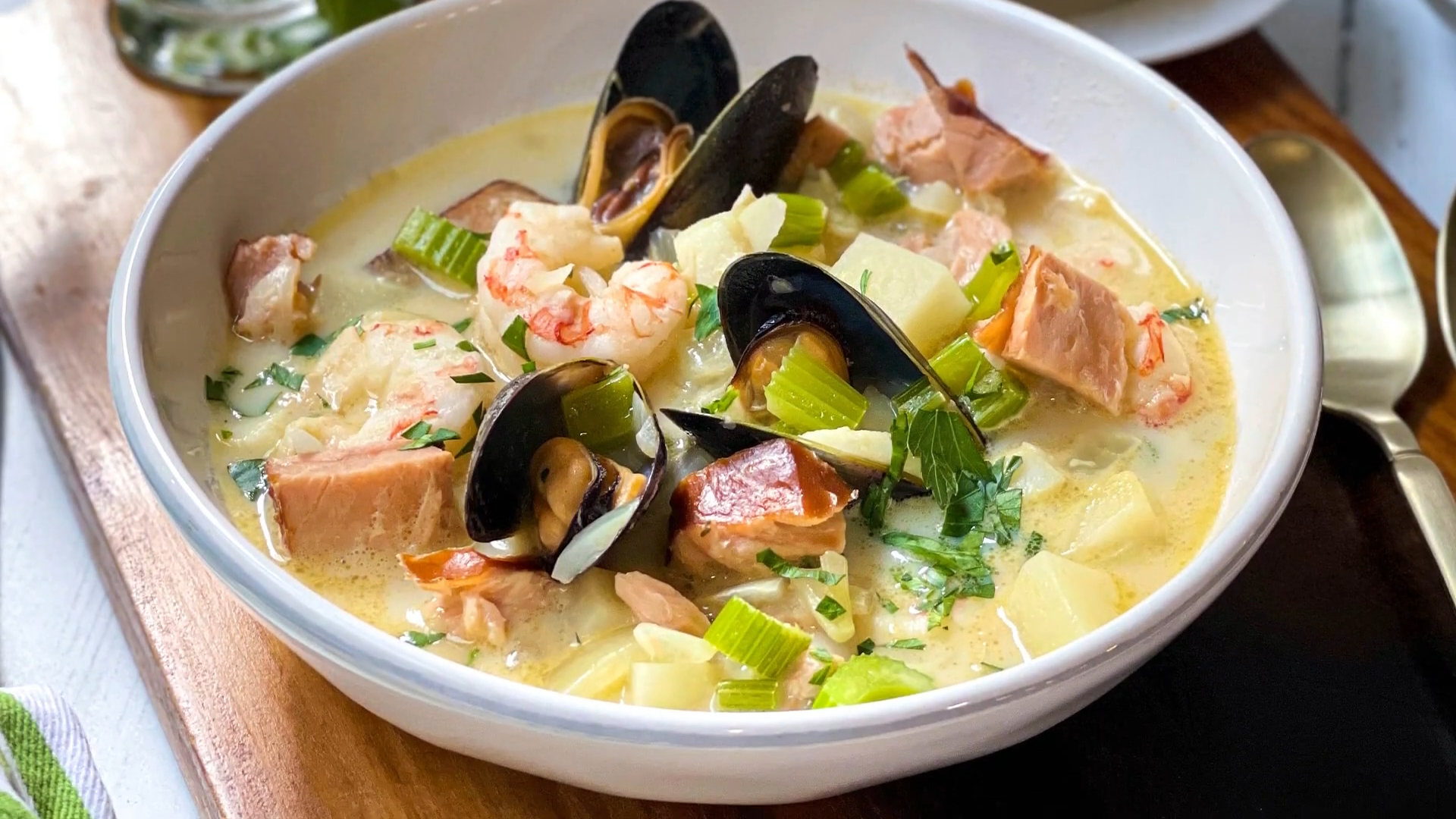 Irish Seafood Chowder