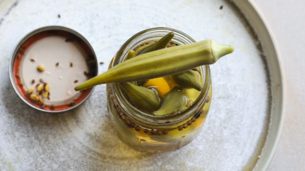 pickled okra recipe