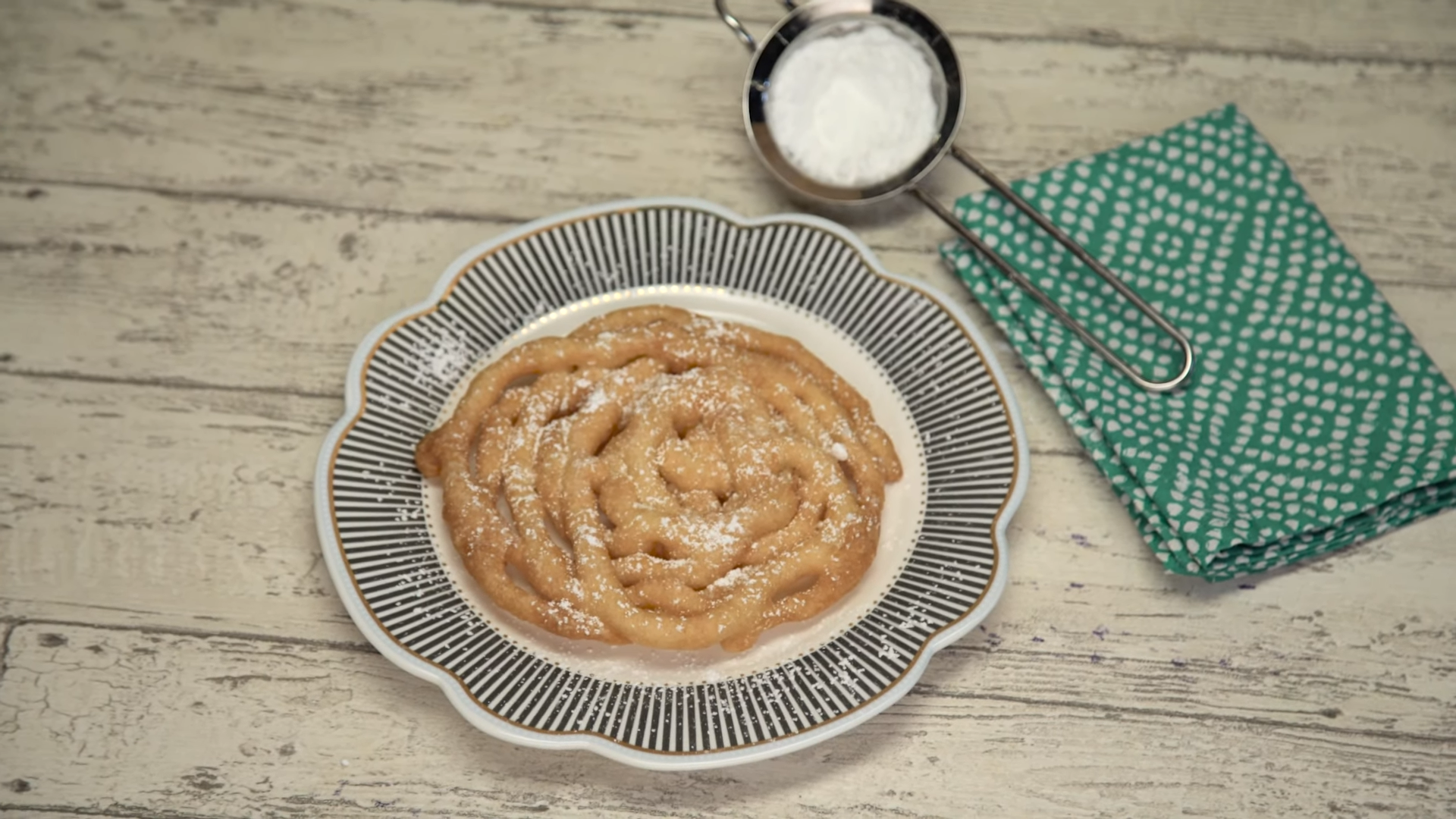 Funnel Cake with Pancake Mix