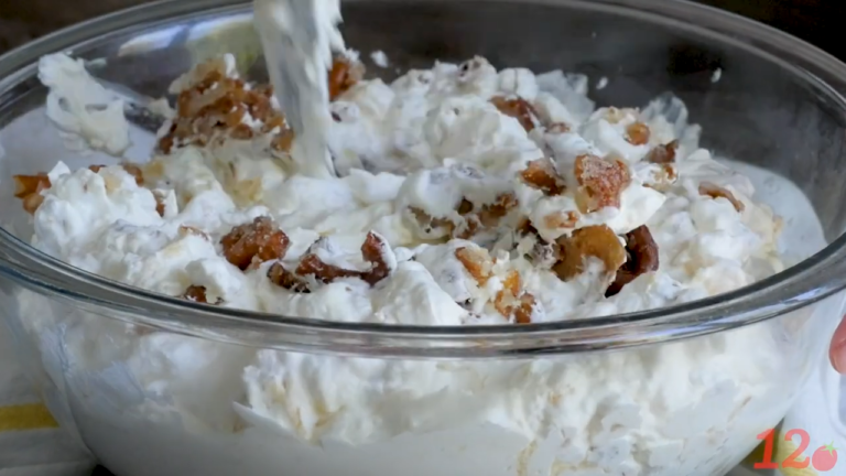 Pineapple Pretzel Fluff Salad