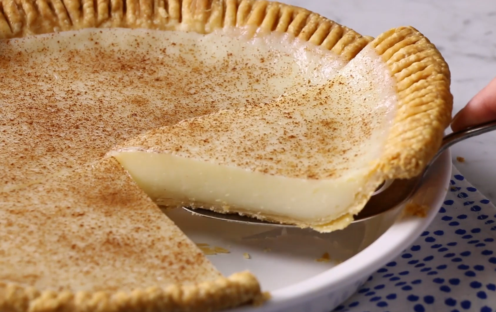 Sugar Cream Pie Recipe